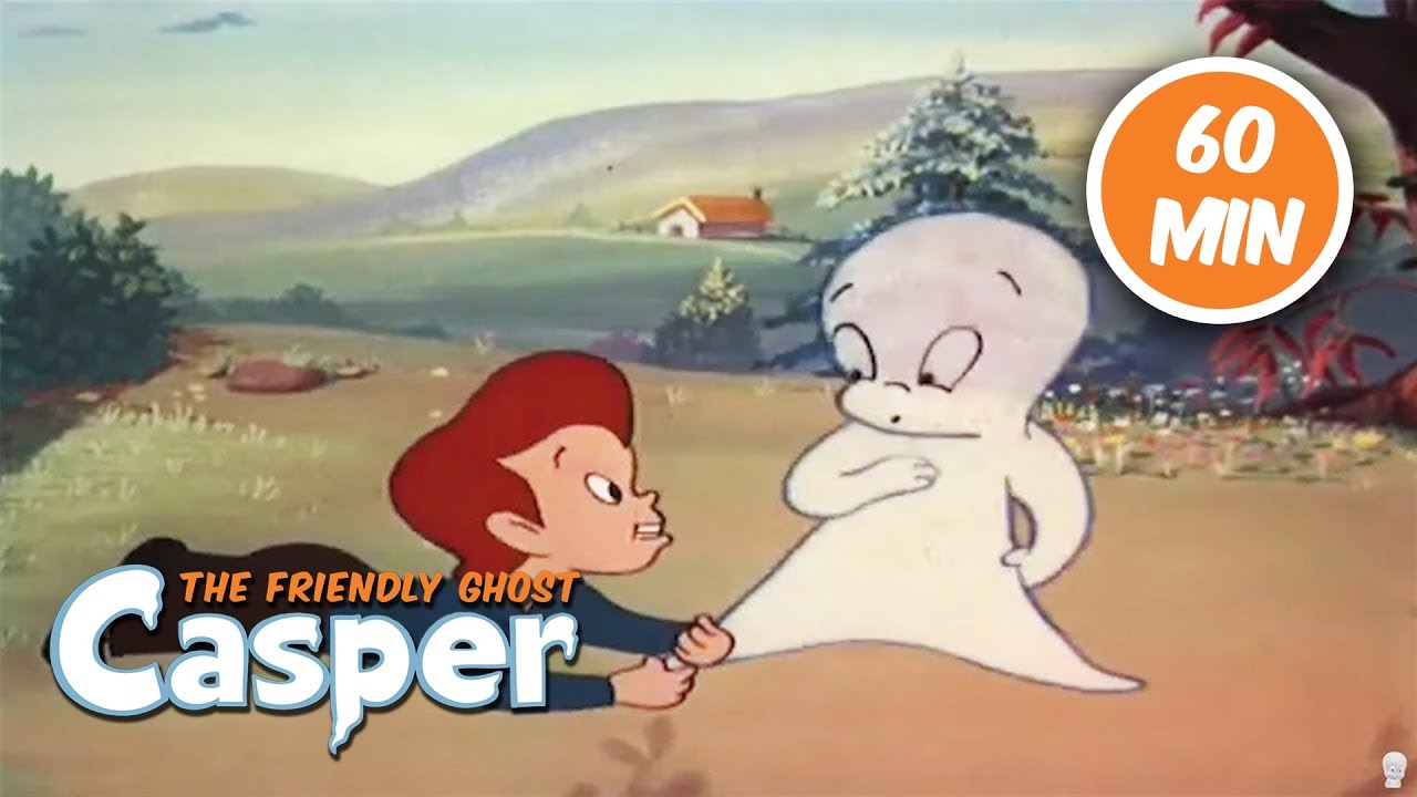 1 Hour Compilation | Casper The Friendly Ghost | Full Episode Collection | Cartoons For Kids