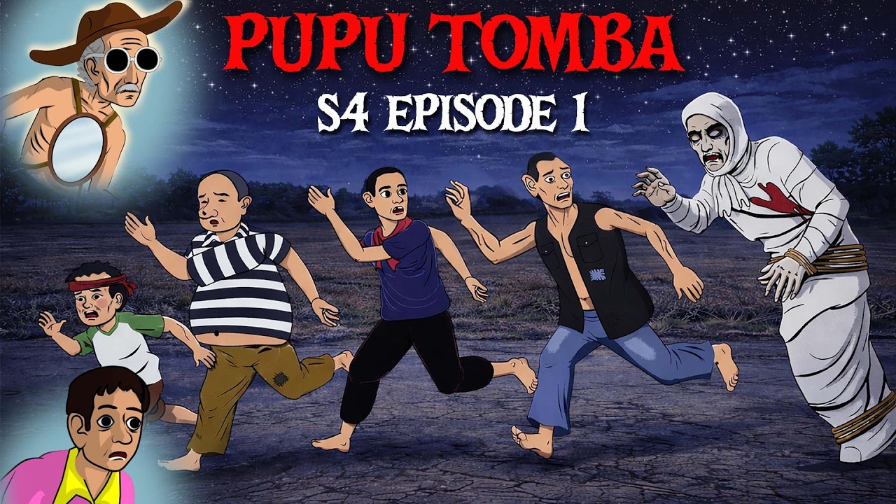 PUPU TOMBA Season 4 Episode 1 Coming Up & Short Horror Movie (Remix)