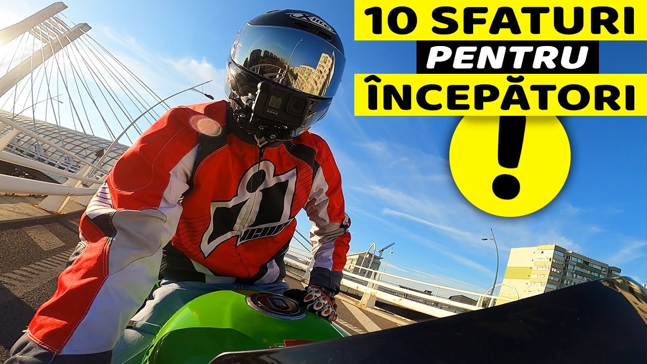 10 SFATURI PENTRU MOTOCICLIȘTII ÎNCEPĂTORI ★ KAWASAKI NINJA 636