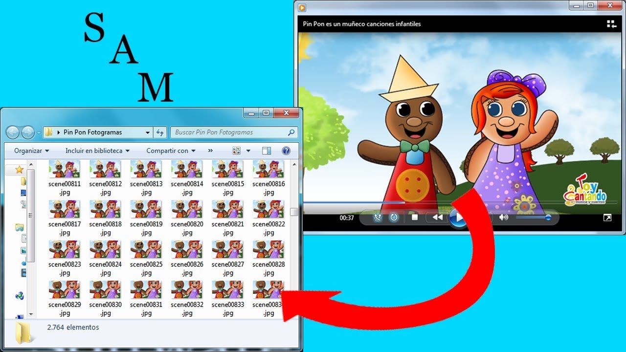 Como Extraer los Fotogramas, Fotos o Frames de un Video - VLC Portable