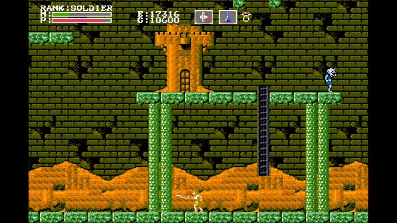 Faxanadu Remastered 100% Items & Knowledge 1/6