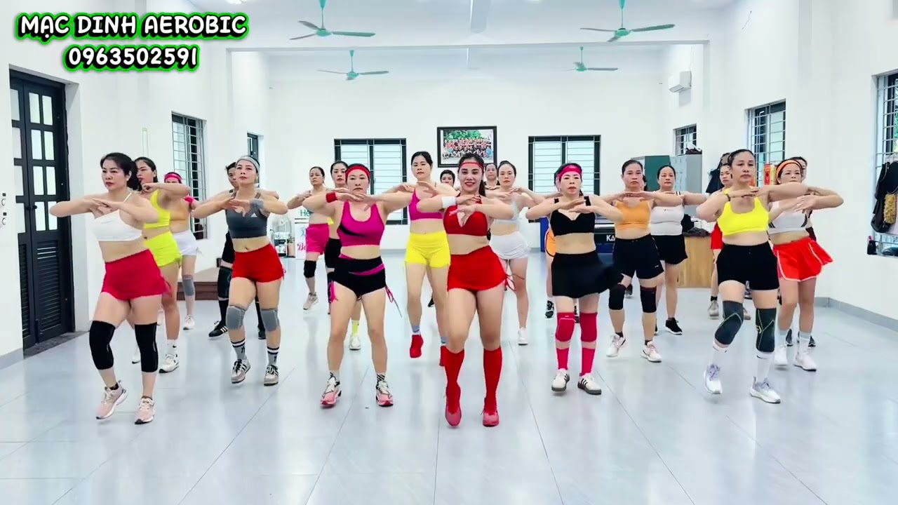 🌻EO SAU THON GỌN LƯNG VAI/ GIẢM MỠ HIỆU QUẢ/ MẠC DINH AEROBIC❤️