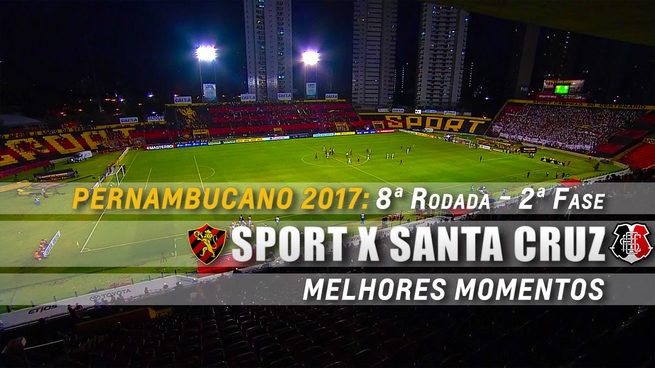 Melhores Momentos de Sport 1 x 1 Santa Cruz pelo Pernambucano 2017