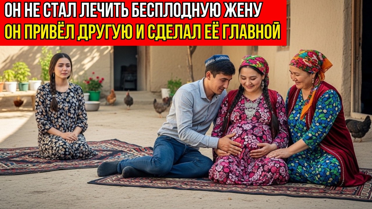 ОН ОТКАЗАЛСЯ ЛЕЧИТЬ ЖЕНУ — И ПРОСТО ПРИВЁЛ ДРУГУЮ РОЖАТЬ ЕМУ СЫНА
