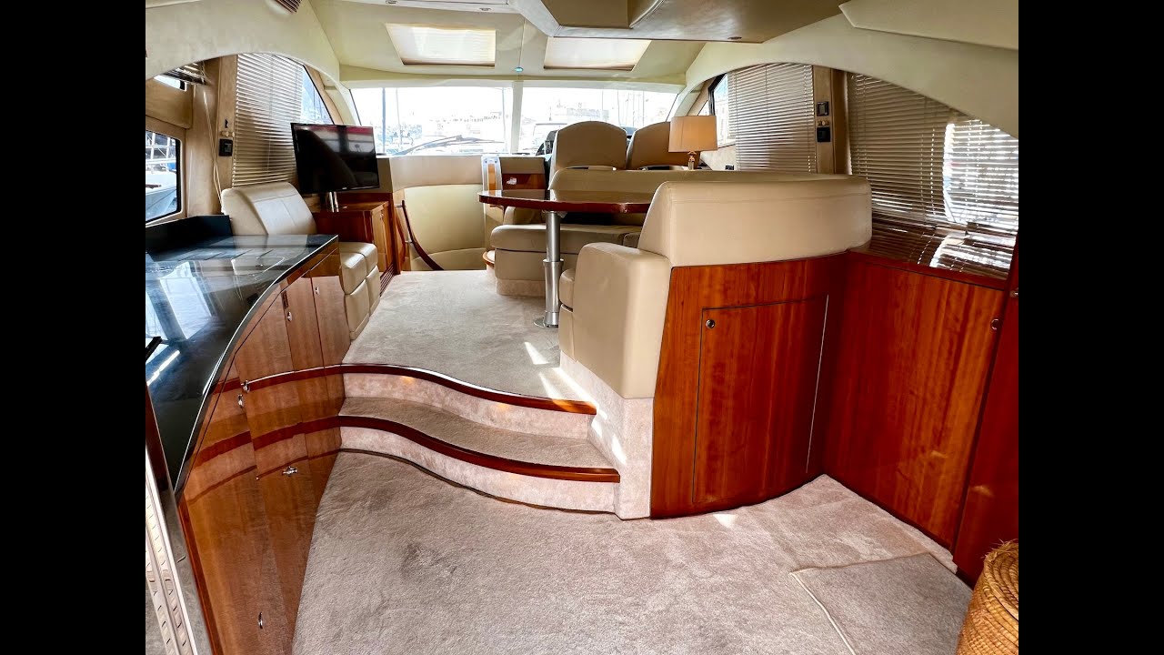 Sealine T50 Malta interior walkthrough