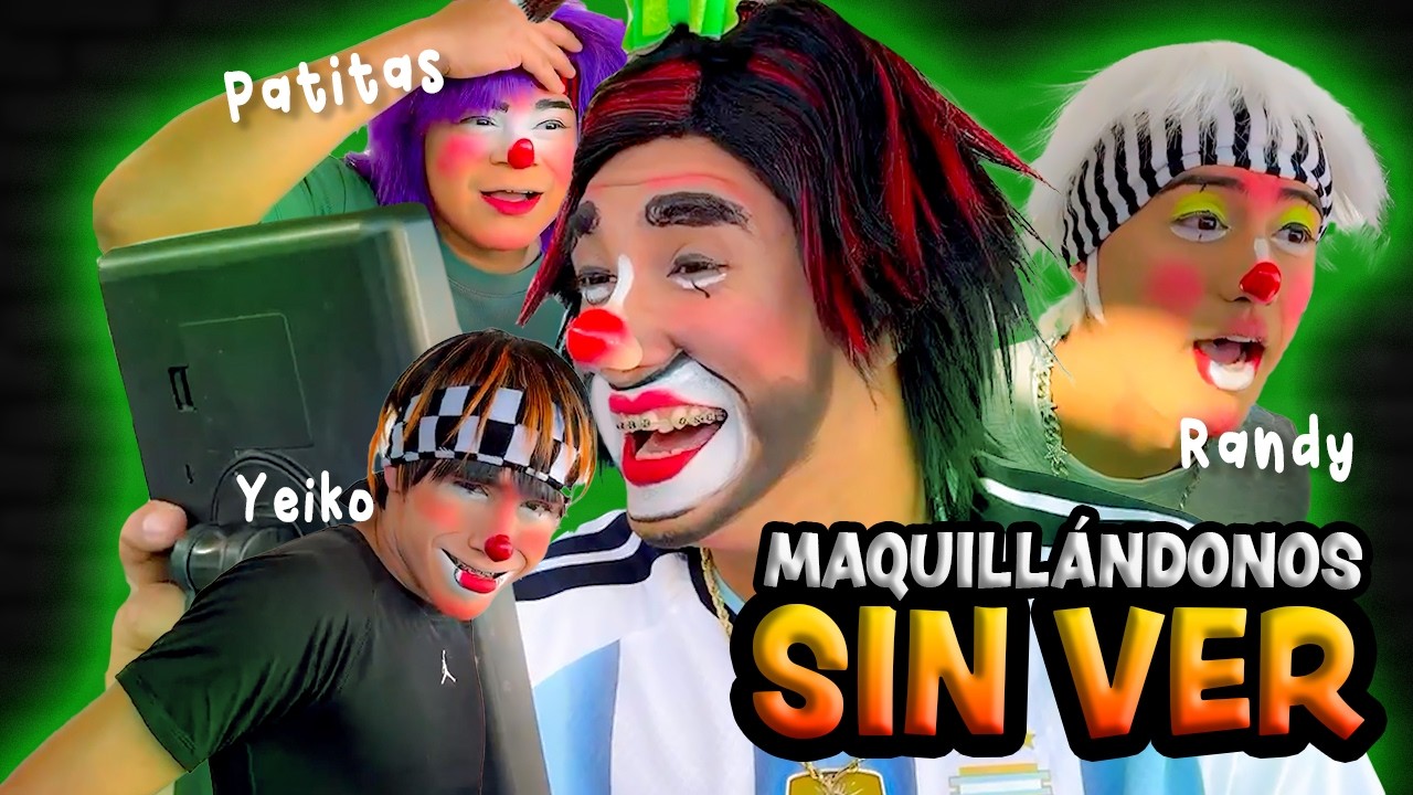 NOS MAQUILLAMOS SIN ESPEJO y as&iacute; quedamos 🤣