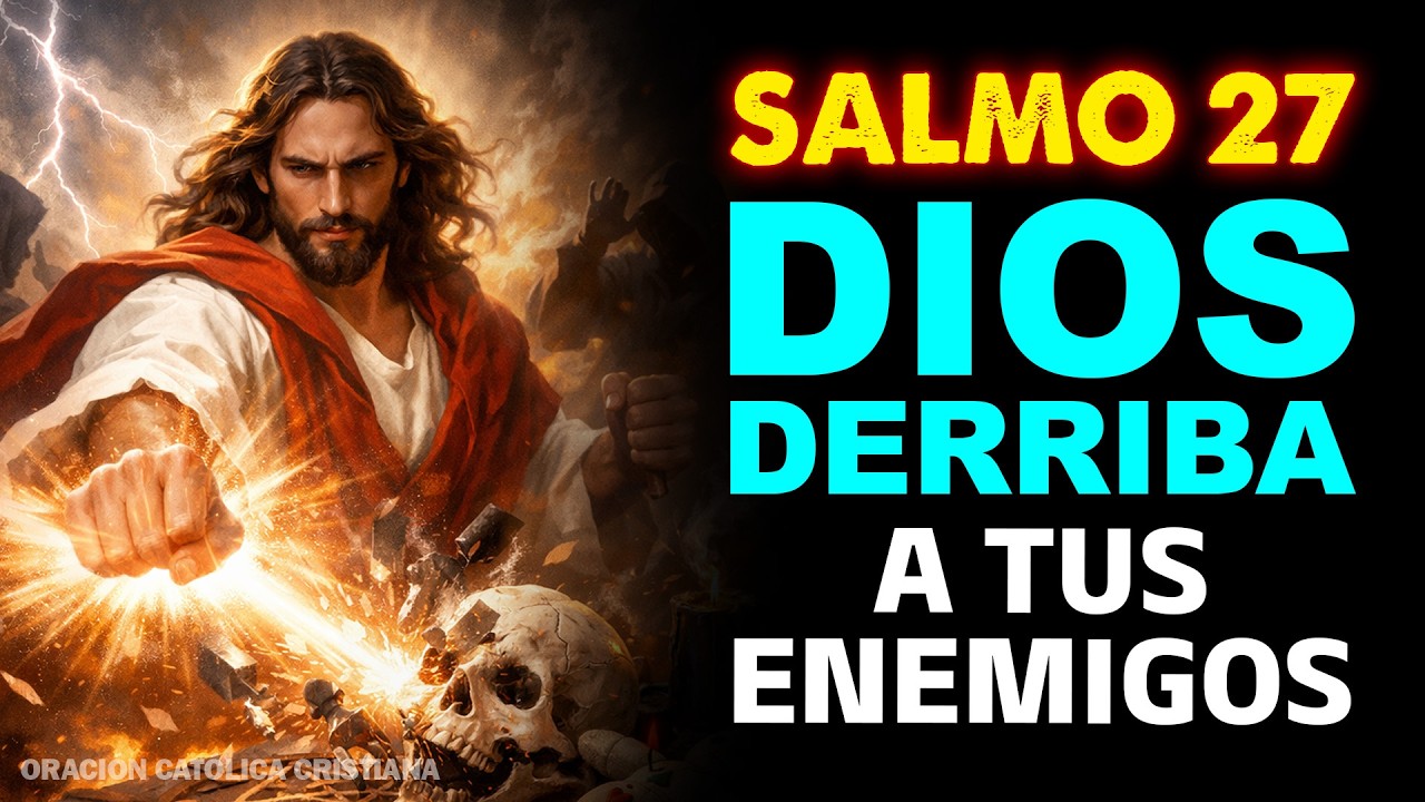 🔥 SALMO 27 — CADA MALDICIÓN ES REVERSADA | LOS ENEMIGOS TROPIEZAN Y CAEN AHORA 🙏✨