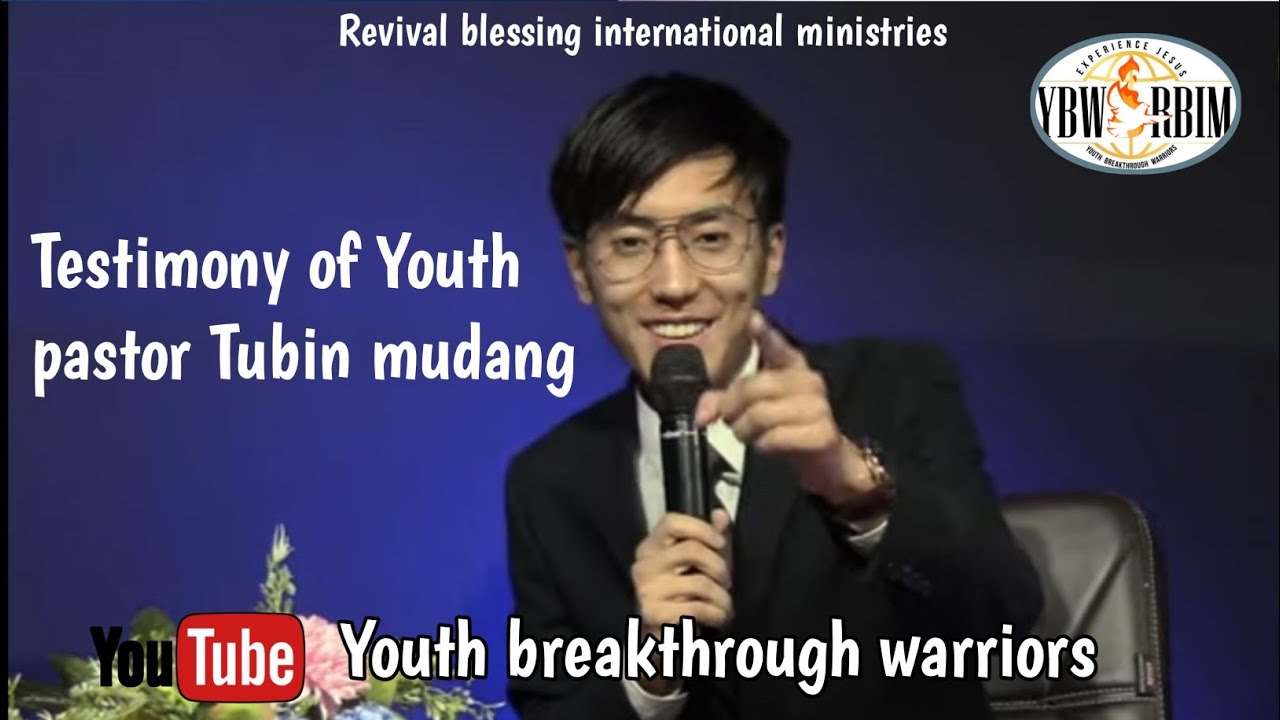 Testimony of Ps.Tubin | First YBW Live| #YBW-RBIM #YouthWings