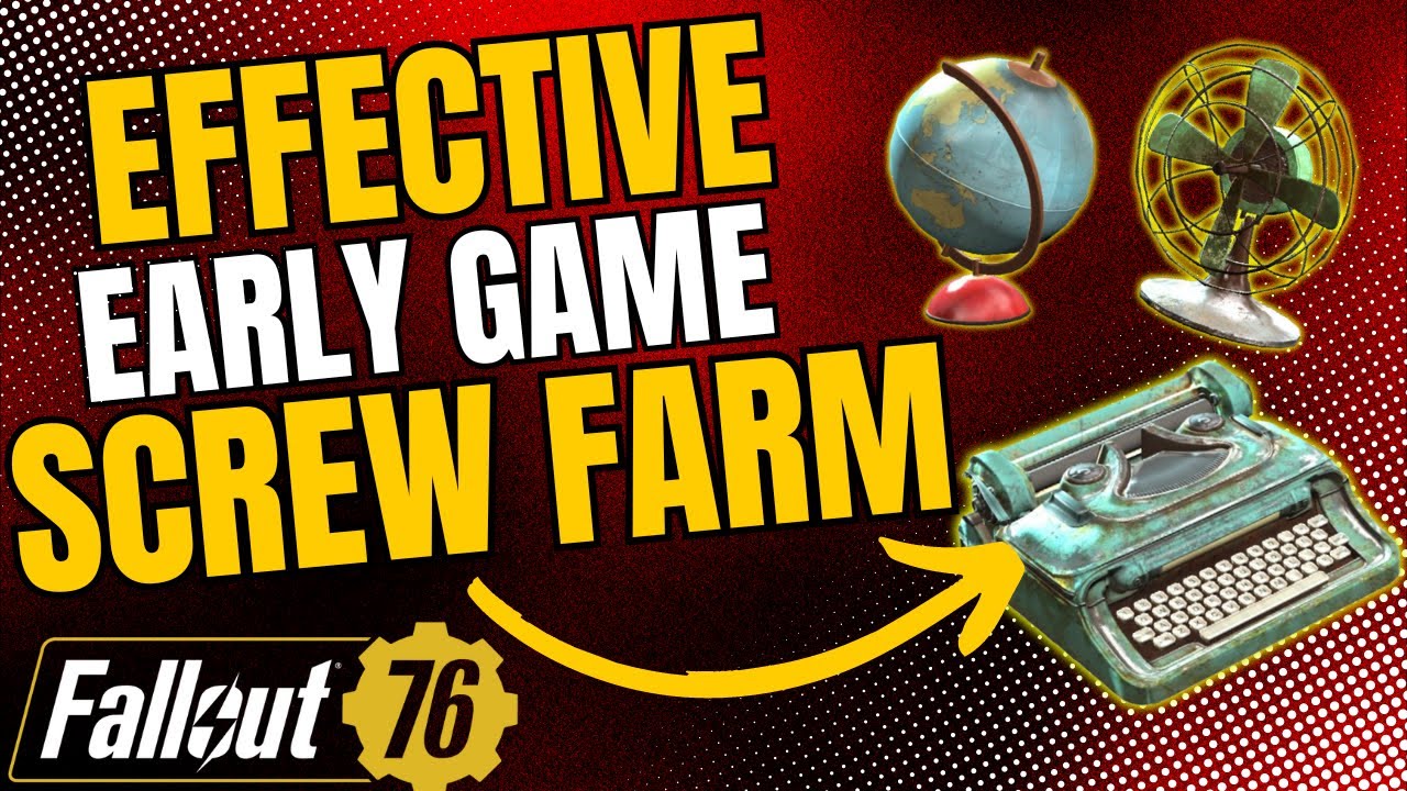 Best Screw Farming Locations in Fallout 76. 65+ Screws.