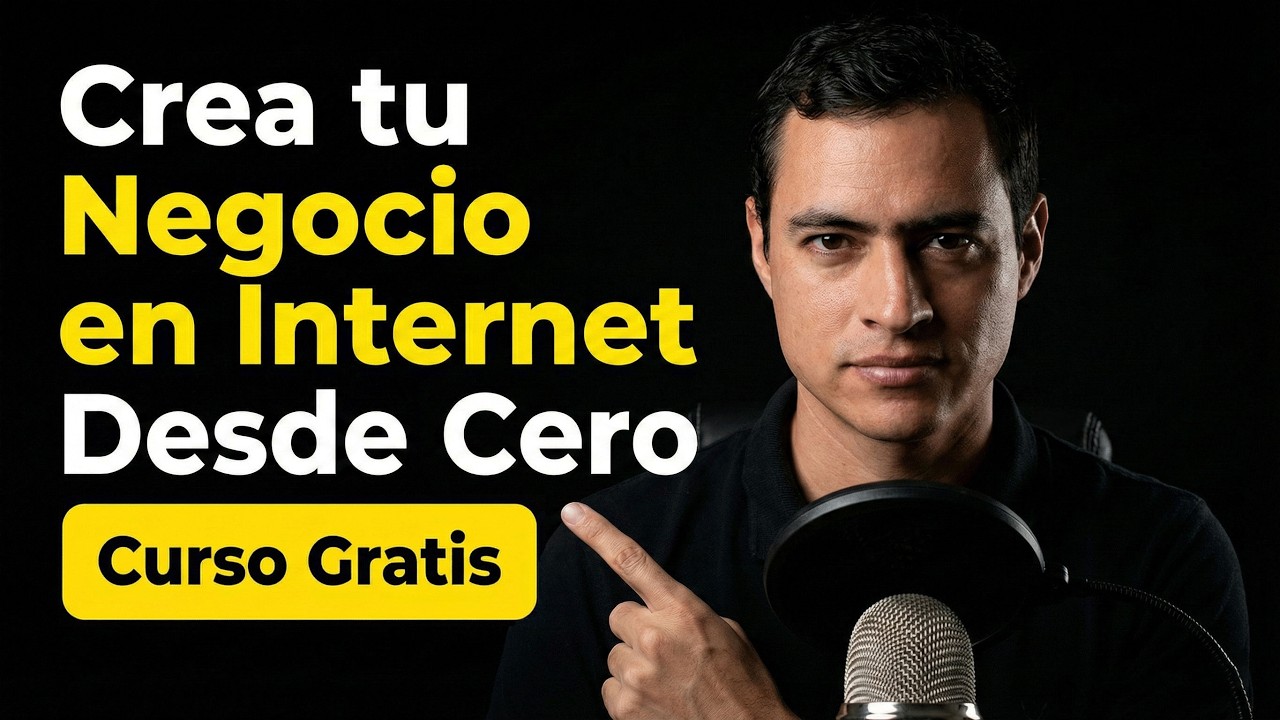 Curso GRATIS sobre C&oacute;mo Crear un Negocio Digital DESDE CERO en el 2026 💻🚀