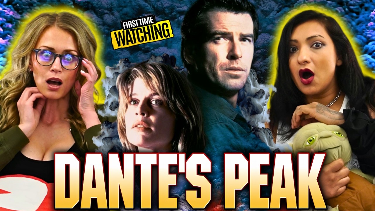 DANTE'S PEAK ! MOVIE REACTION | First Time Watching (1997) Linda Hamilton & Pierce Brosnan are 🔥