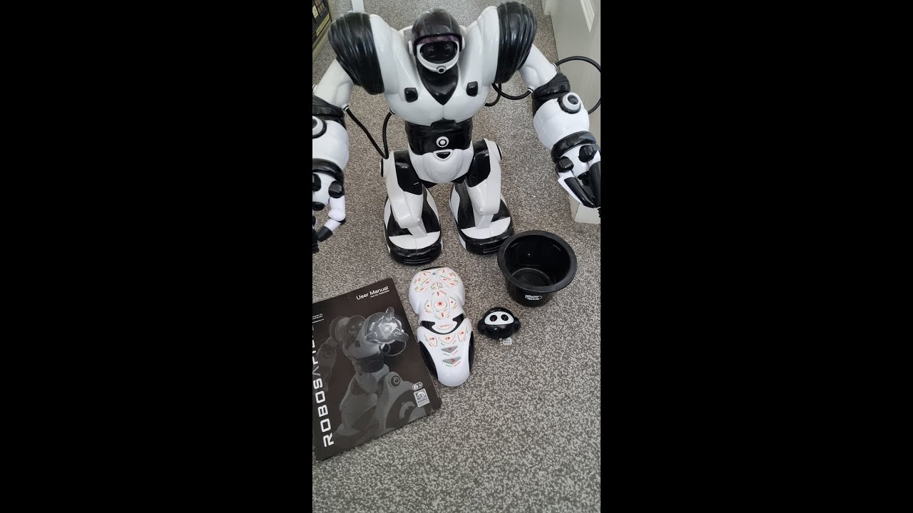 Turning on and testing my Robosapien after many years in storage - Is he alive?