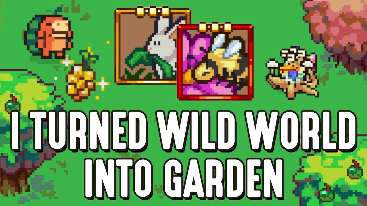 This PERFECT VEGAN Build Turned Wild Wild World Into a Food Paradise | Everything is Crab