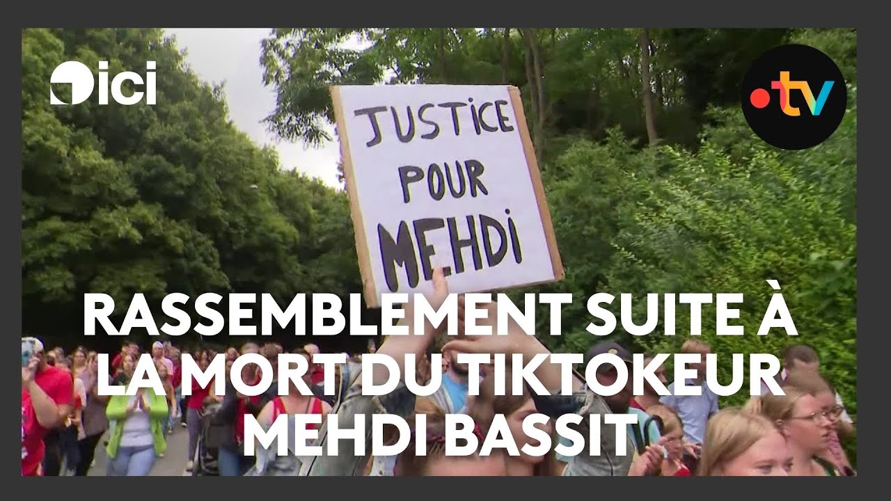 Plus de 2000 personnes venues rendre hommage au tiktokeur Mehdi Bassit après son décès