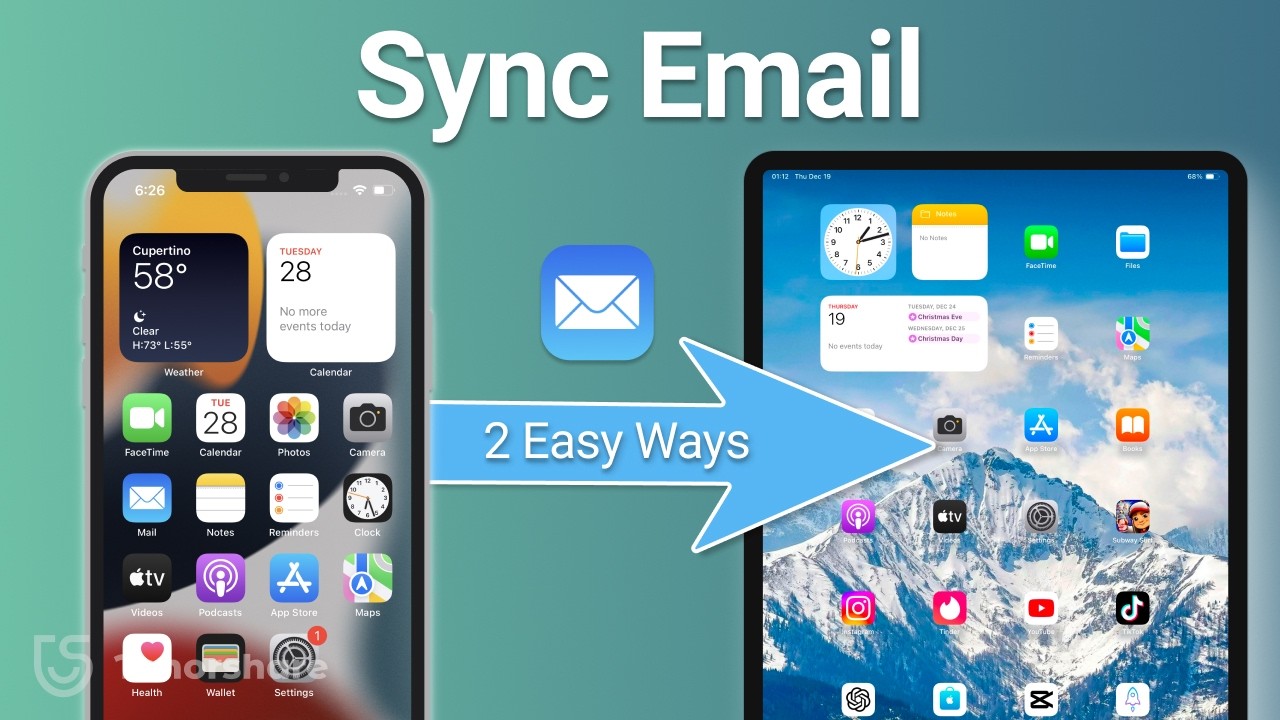 How to Sync Emails Between iPhone and iPad in Minutes 2025