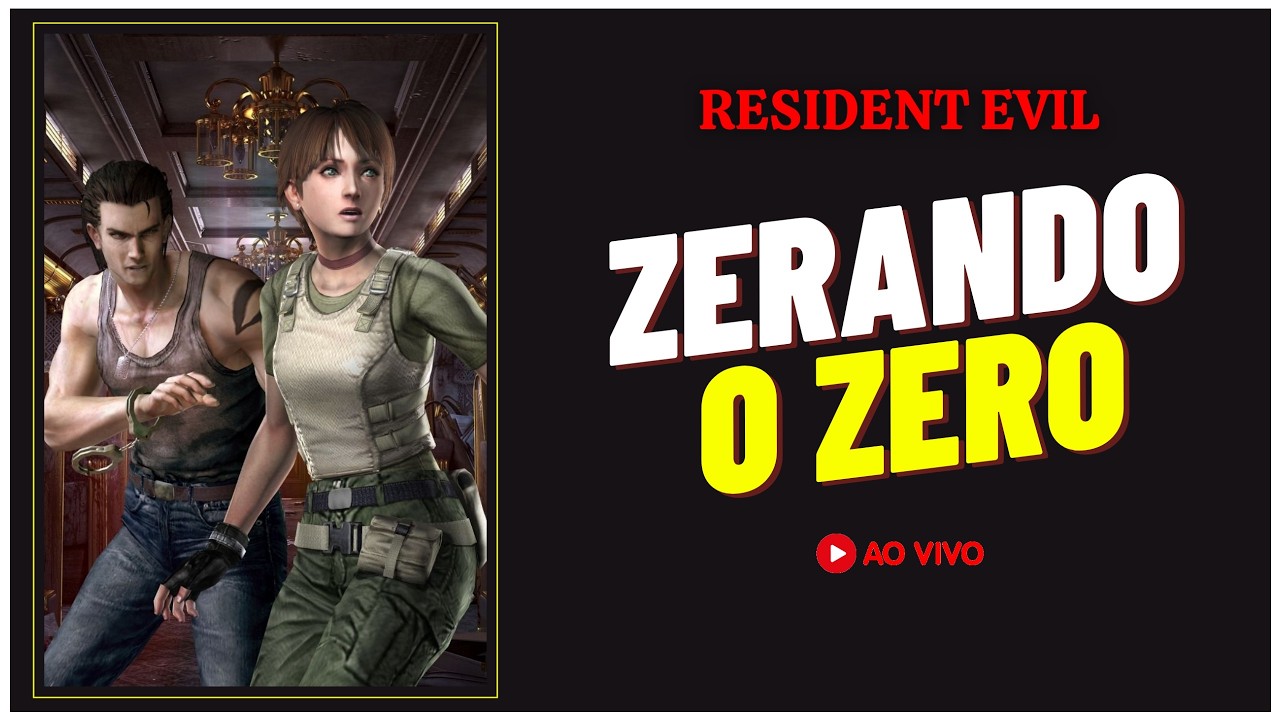 Sem Baú, Só Sofrimento | Resident Evil Zero em PORTUGUÊS antes do Requiem | PRIMEIRA VEZ