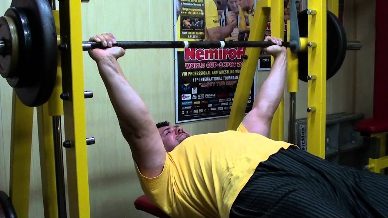 Жим лежа для армспорта (Training of Armwrestling (Bench Press))