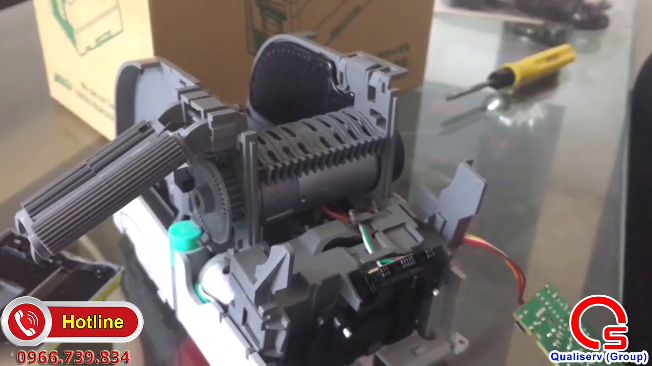 Hướng dẫn vệ sinh máy Zcut 9 GR - máy cắt băng dính tự động Zcut 9GR