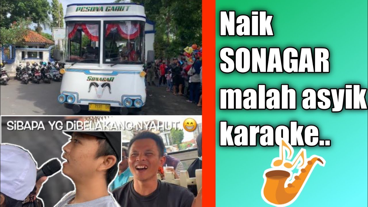 Keliling kota naik SONAGAR || layanan angkutan milik pemda Garut