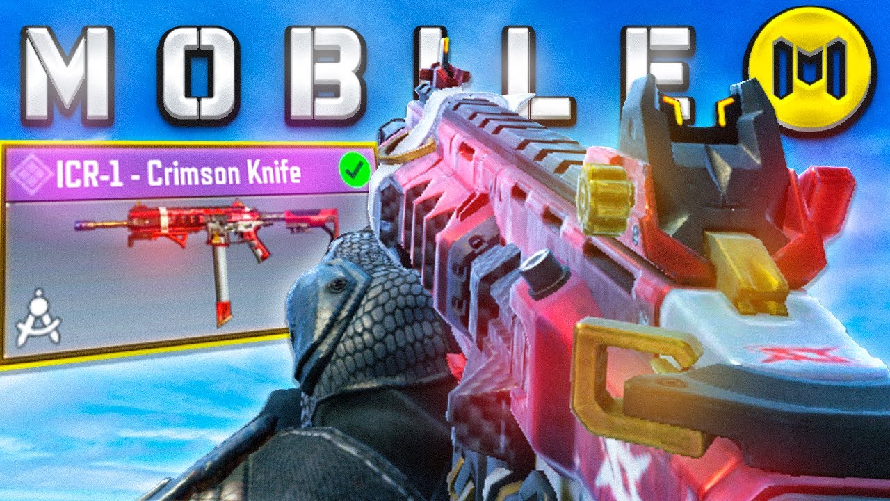 CONSIGUE GRATIS ESTA ICR CRIMSON KNIFE EN COD MOBILE