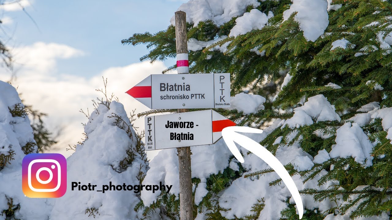 Zimowa trasa Jaworze - Błatnia