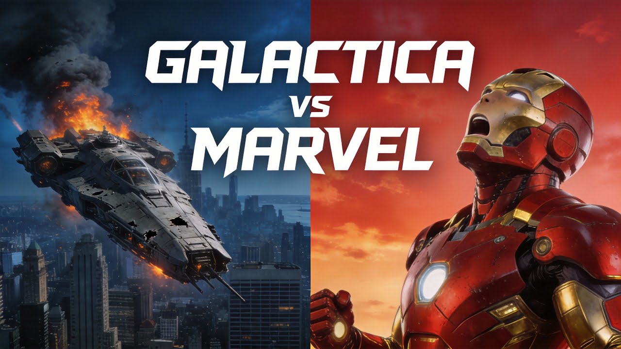 What If Battlestar Galactica Crashed Into the Marvel Universe?