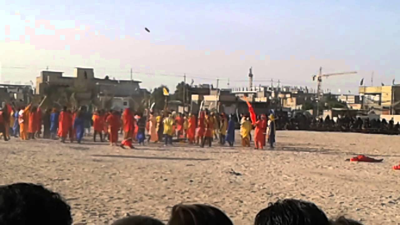 جزء من تشابيه 10 محرم في البصرة القبلة