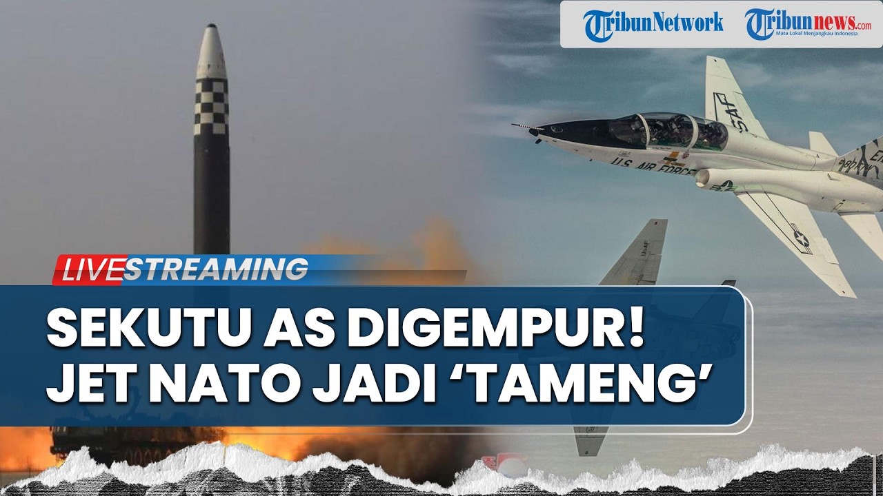 🔴Sistem Pertahanan AS Lumpuh! Sekutu Digempur Rudal Rusia, Jet Tempur NATO Cegat Ratusan Drone