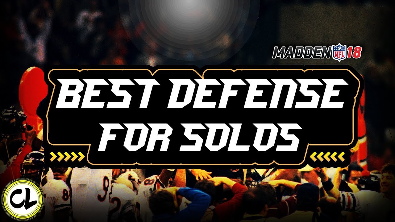 THE MOST OVERPOWERED DEFENSE FOR SOLOS! DO SOLOS FASTER! Madden 18 Ultimate Team
