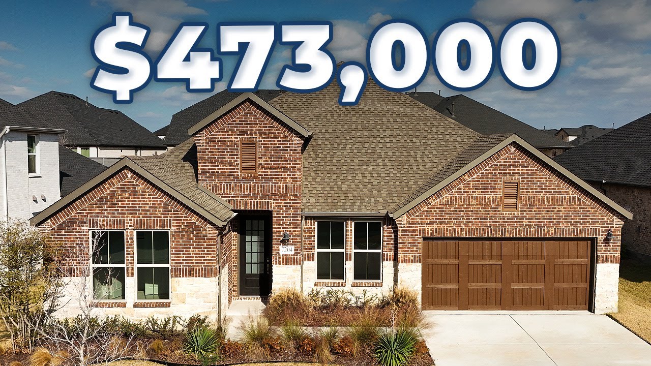 What $473,000 buys you in Little Elm, TX | New Construction Home Tour
