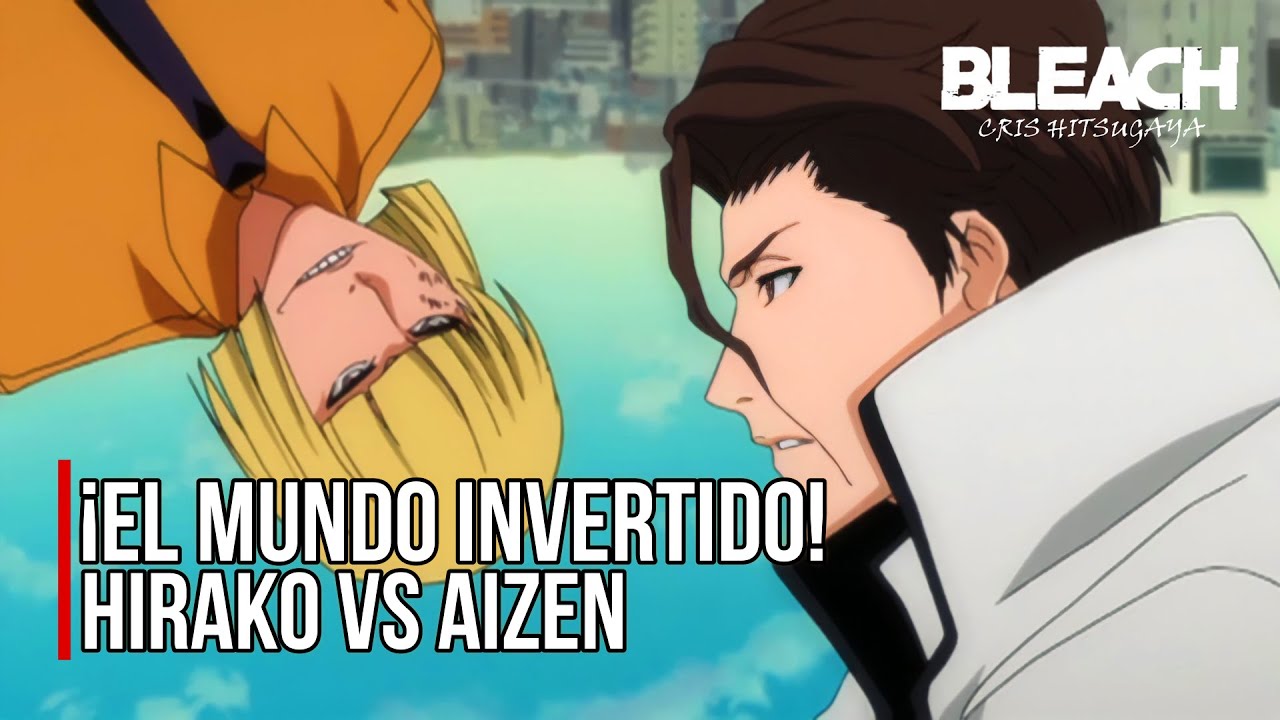 ¡COLAPSA.. SAKANADE! Hirako vs Aizen | Español Latino