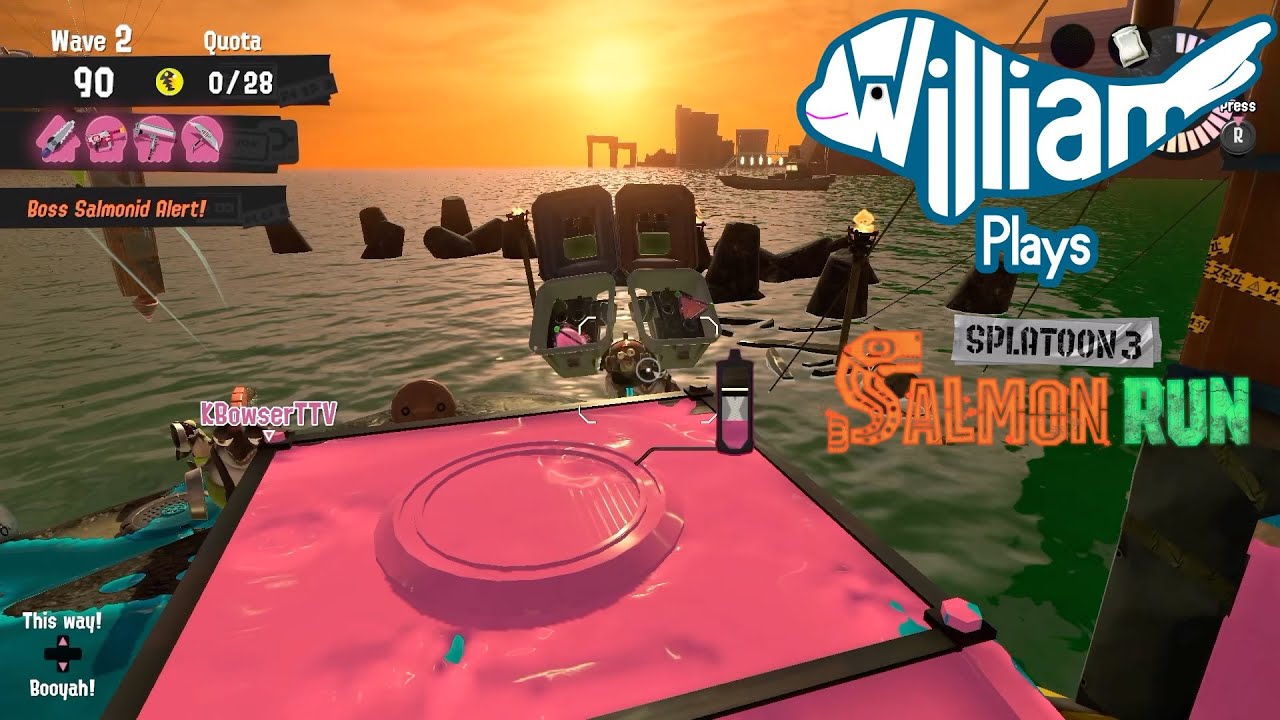 Just Because | Splatoon 3: Salmon Run