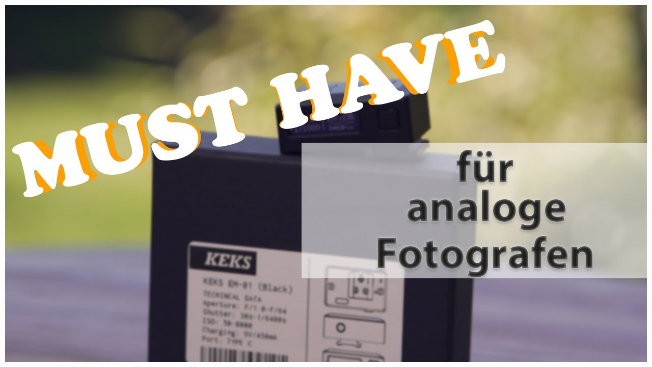 Das MUST HAVE für alle analogen Fotografen. KEKS EM 01