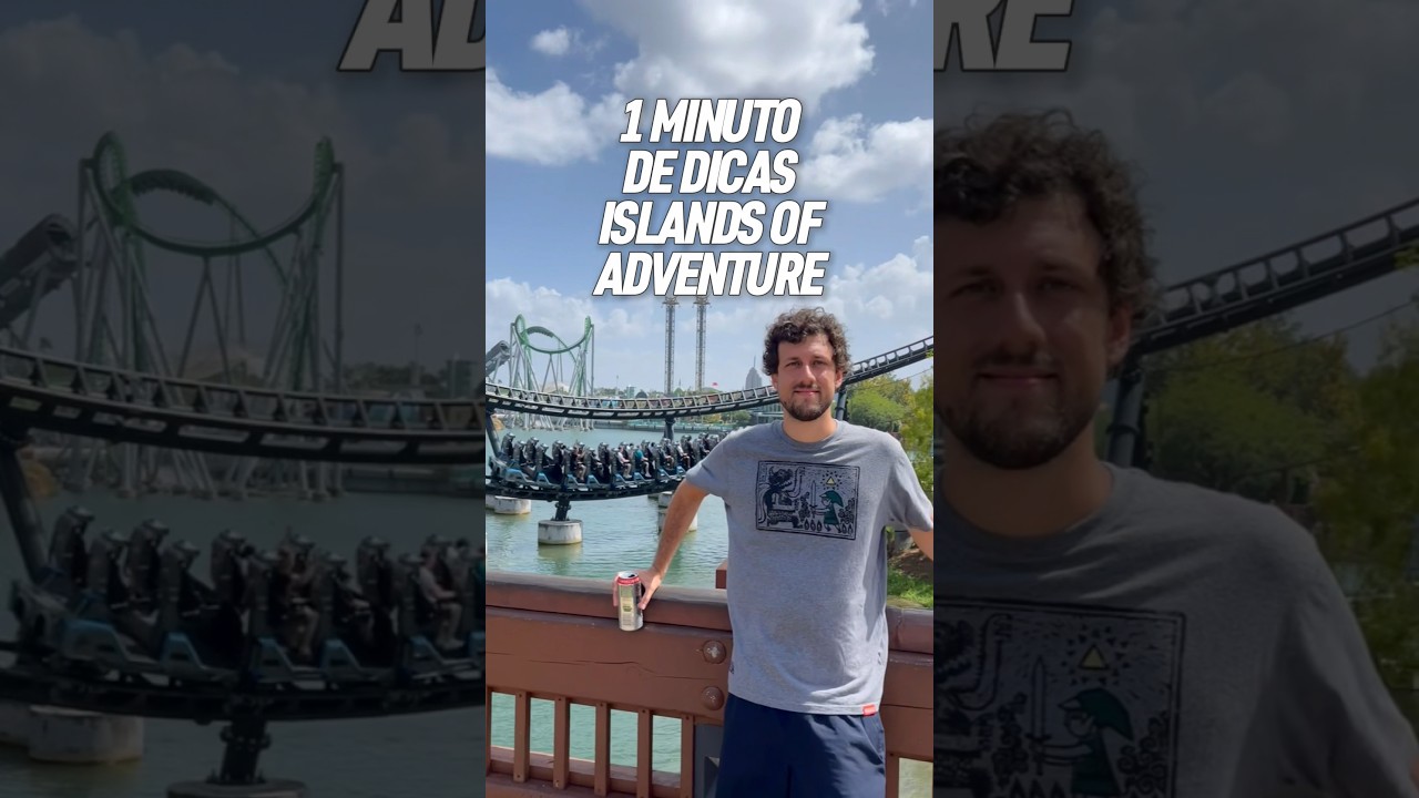 Dicas r&aacute;pidas para o parque ISLANDS OF ADVENTURE em Orlando! #feriasnadisney #universalorlando