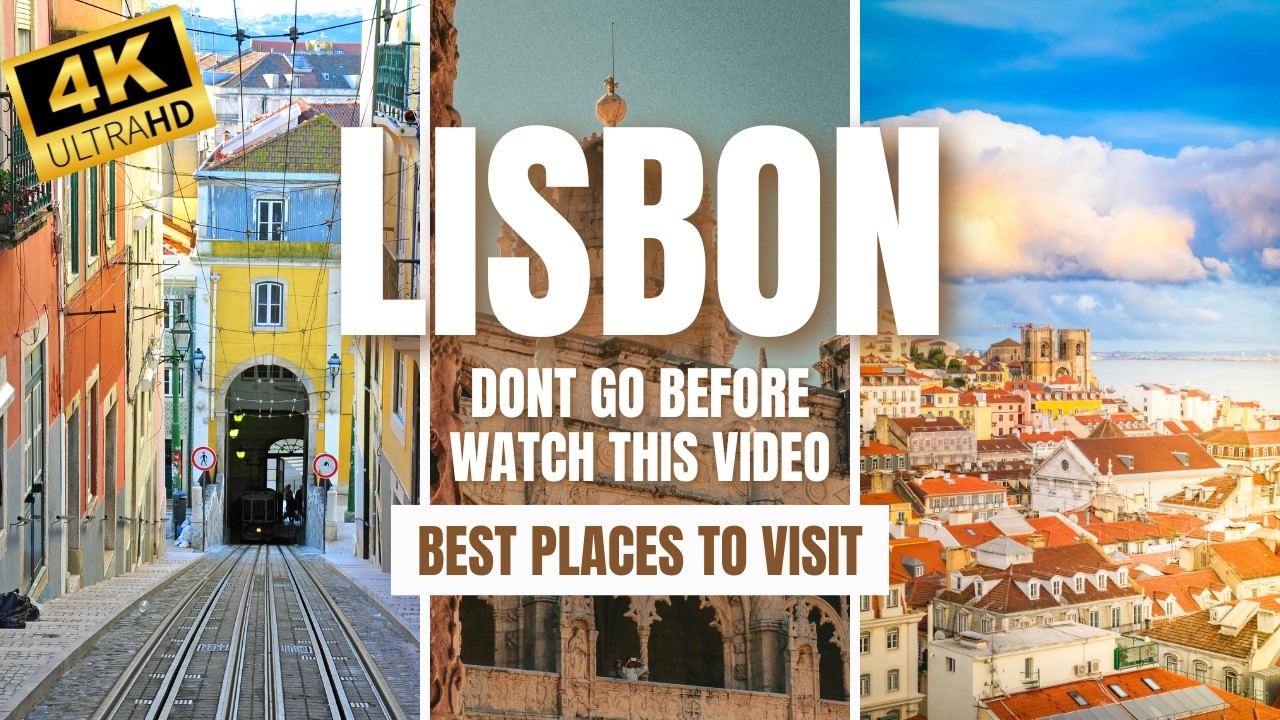 LISBON: THE CITY OF GOLDEN LIGHT | BEST PLACES TO VISIT IN 2026 #4K