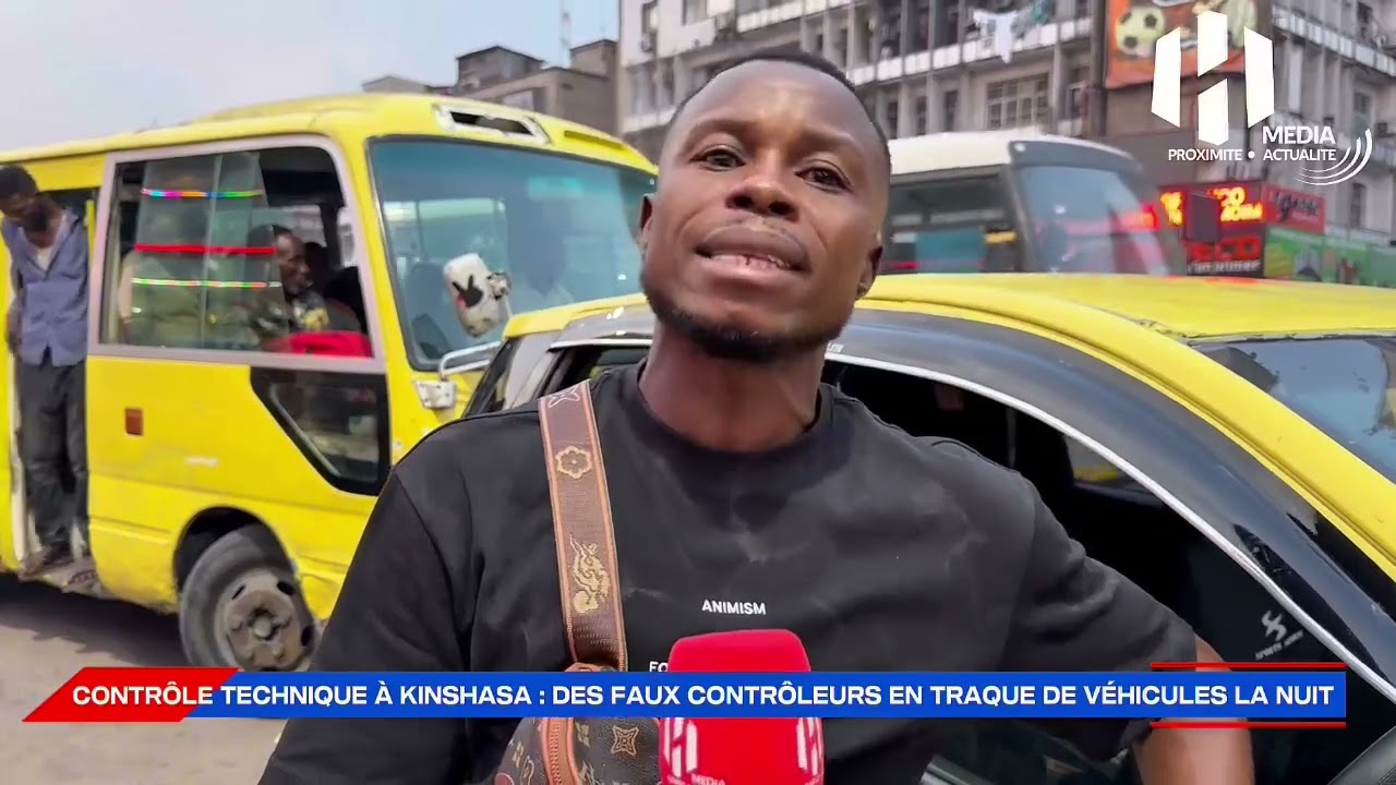 Kinshasa, des faux contrôleurs ravissent le véhicule à chauffeur la nuit