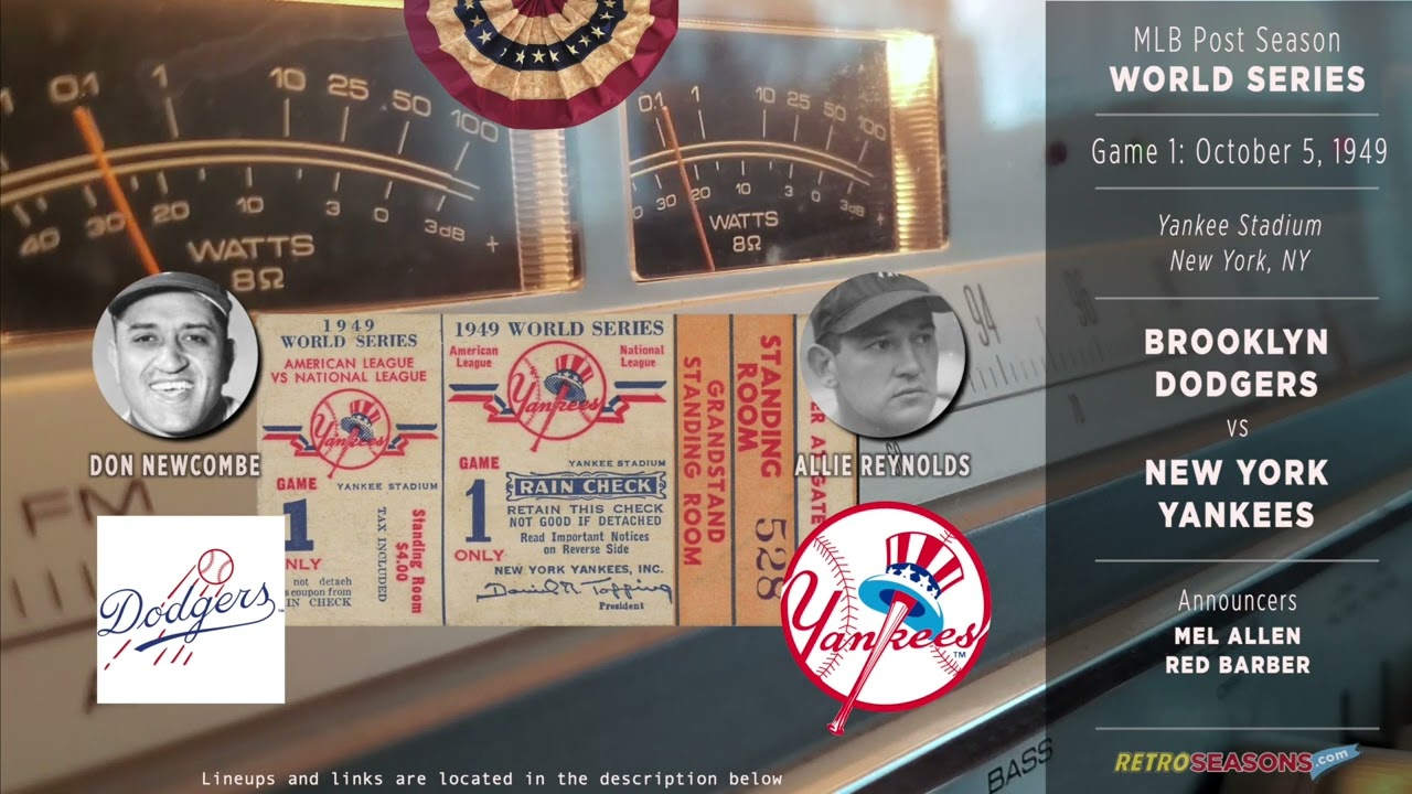1949-Oct-05 • BKN/NYY • World Series G1 • Brooklyn Dodgers vs New York Yankees - Radio