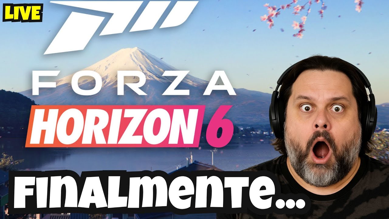 BOMBA - MICROSOFT ANUNCIA FORZA HORIZON 6 NA TOKYO GAME SHOW + BATE PAPO + NOTICIAS!