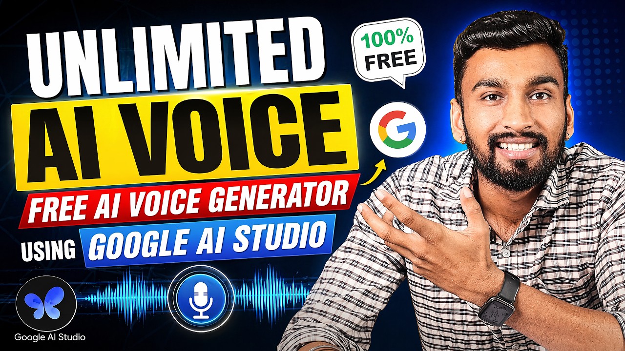 Best Free AI Voice Generator 2026 🔥 | Google AI Studio Voice Generator | Free Unlimited AI Voice