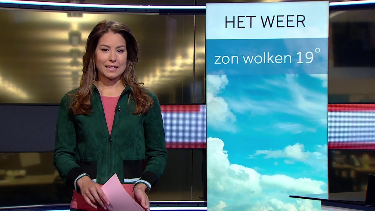 Amber Brantsen NOS Journaal presentatrice 1 september 2017 7.00 uur vroege ochtend nieuws