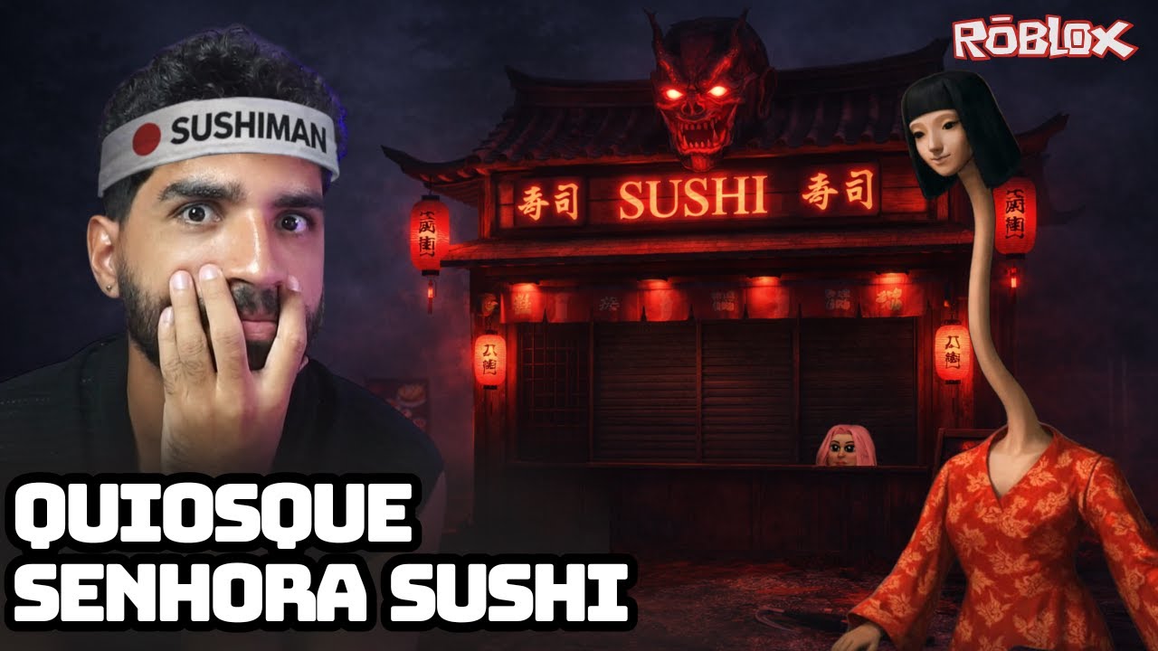 NOVO QUIOSQUE SUSHI - É MAIS ESTRANHO QUE O SHAWARMA?