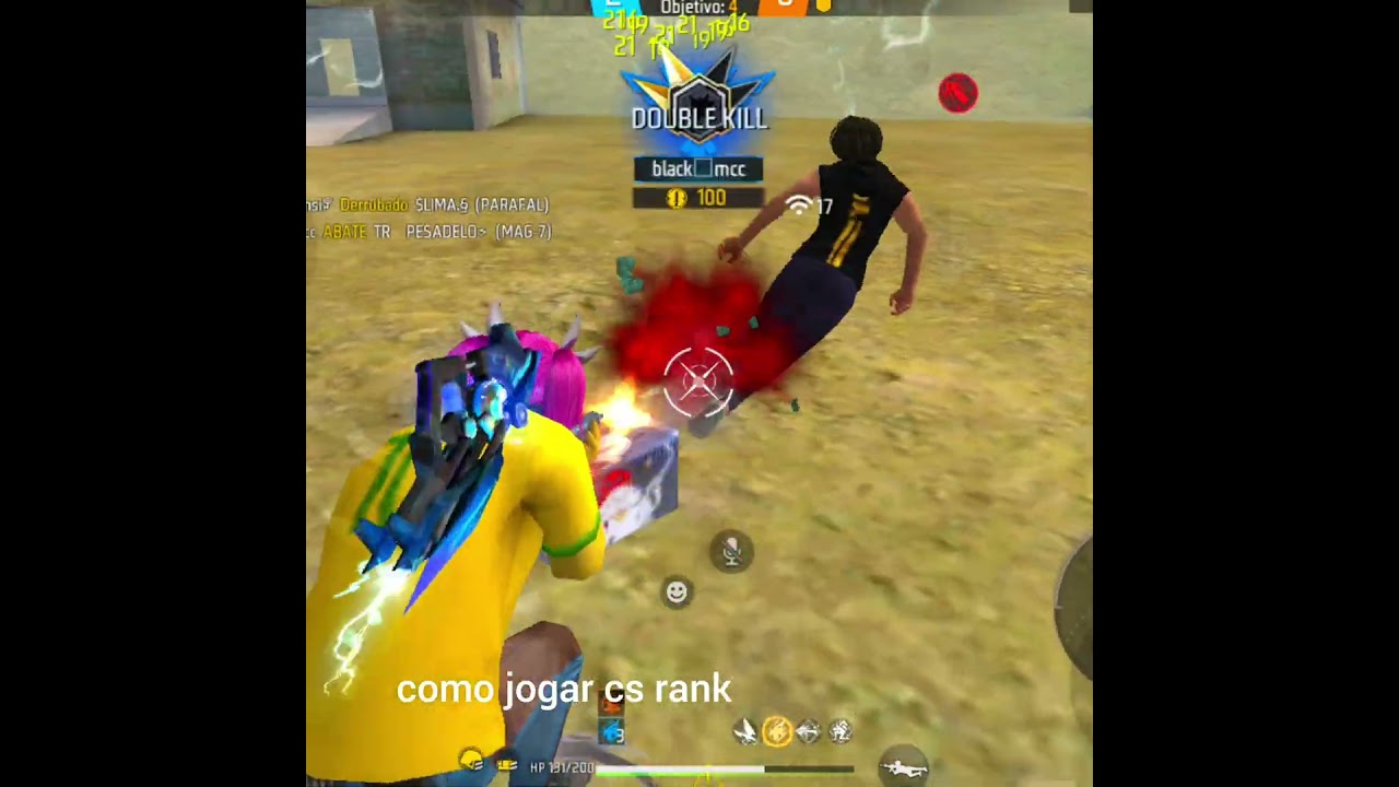 jeito certo de jogar cs rank KKKKKKK| #freefire #turnipclub #ff