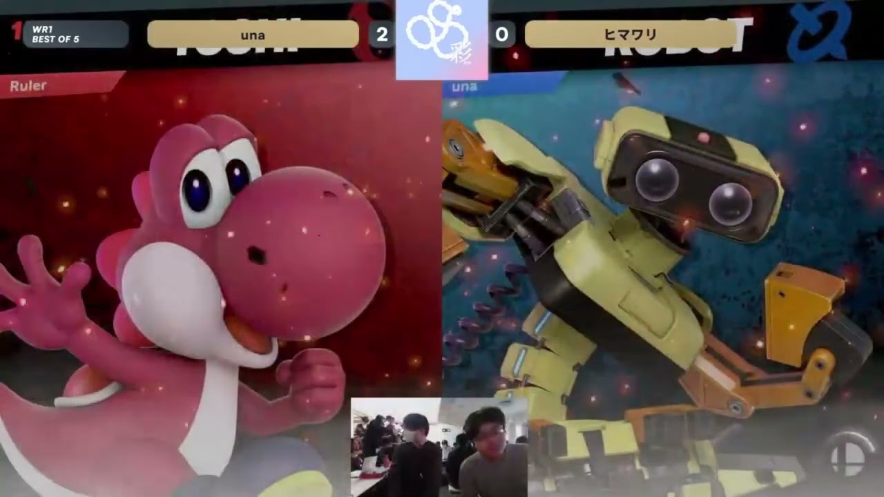彩in池袋#8 WR1 una(ロボット) vs ヒマワリ(ヨッシー)