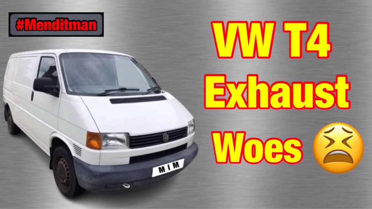 VW T4 Transporter ( Exhaust Issue & Awkward Muffler Clamps ) Multivan