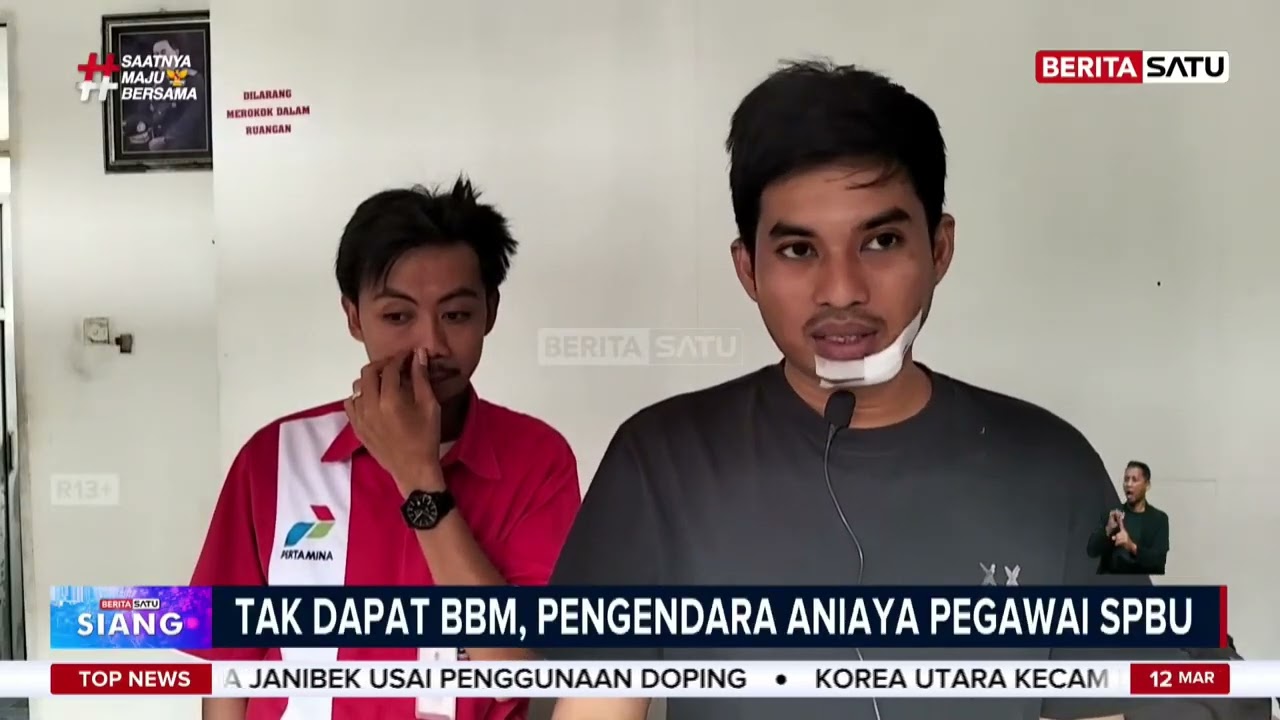 Kesal Tak Dapat Solar, Pria Serang Pegawai SPBU Pakai Senjata Tajam #beritasatu