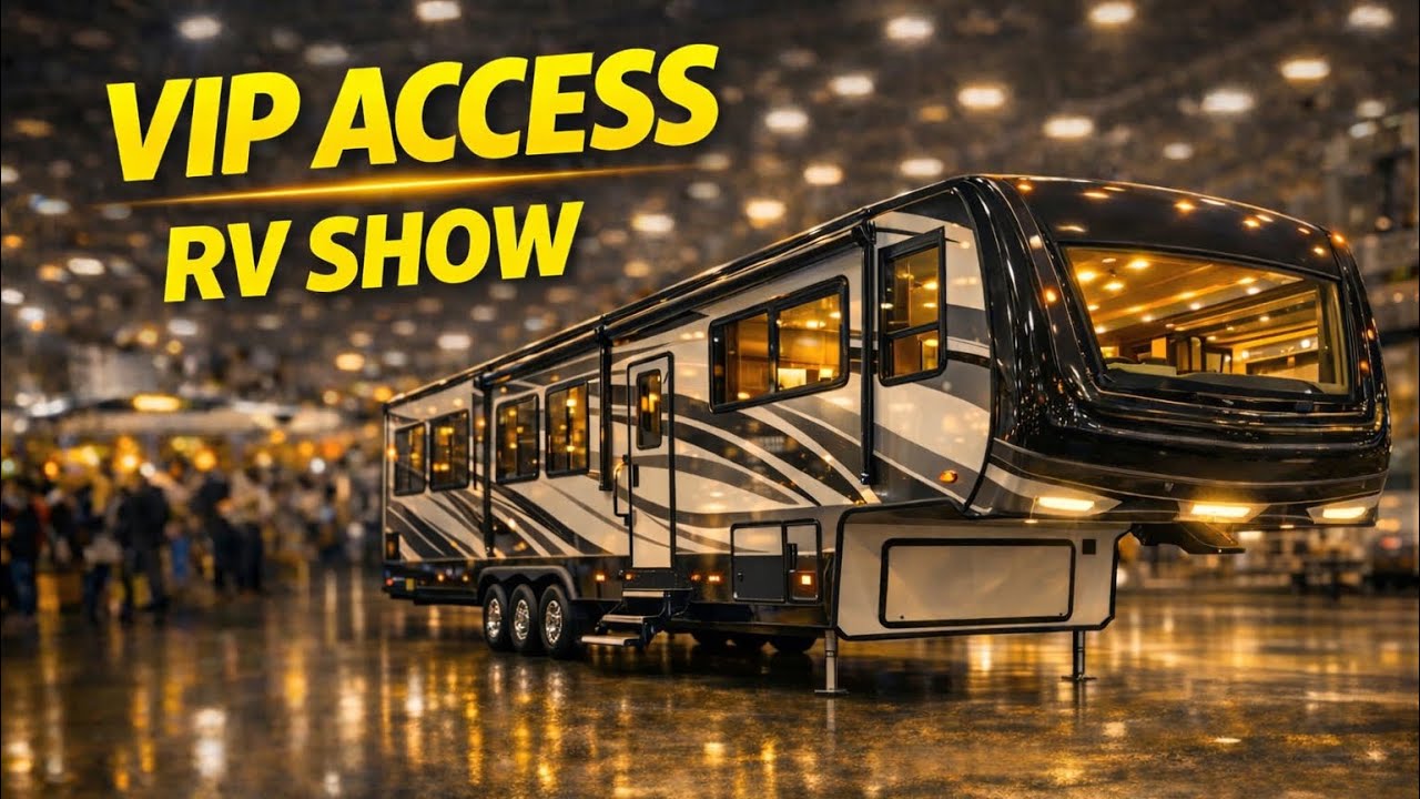 🔥 VIP Access Inside Canada&rsquo;s BIGGEST RV Show 2026  | Full Tour + Prices! | First Day | ( Part 1}