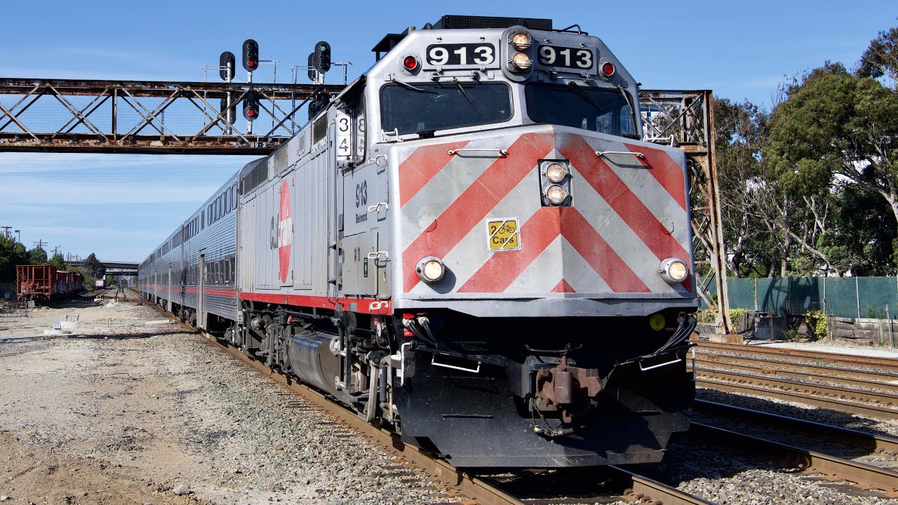 CalTrain F40PH Locomotive Farewell