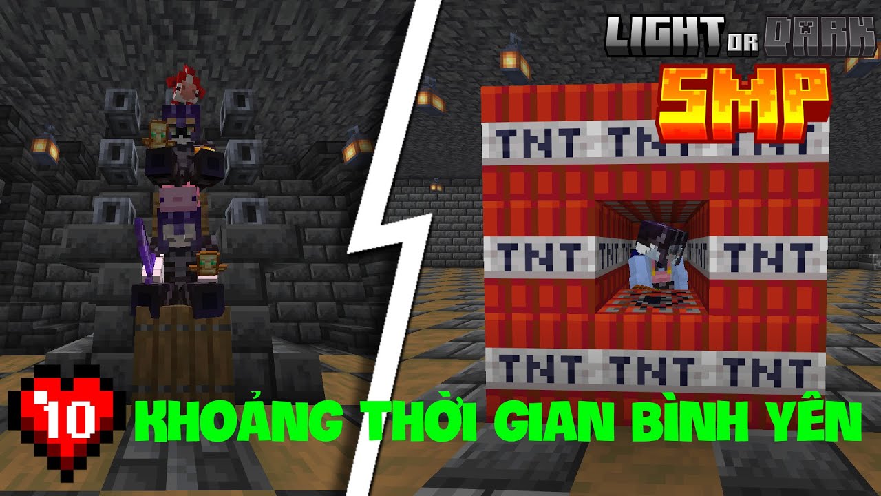 Khoảng Thời Gian Bình Yên Trước Trận Chiến |  Light Or Dark SMP | KeyMc | Tập 10