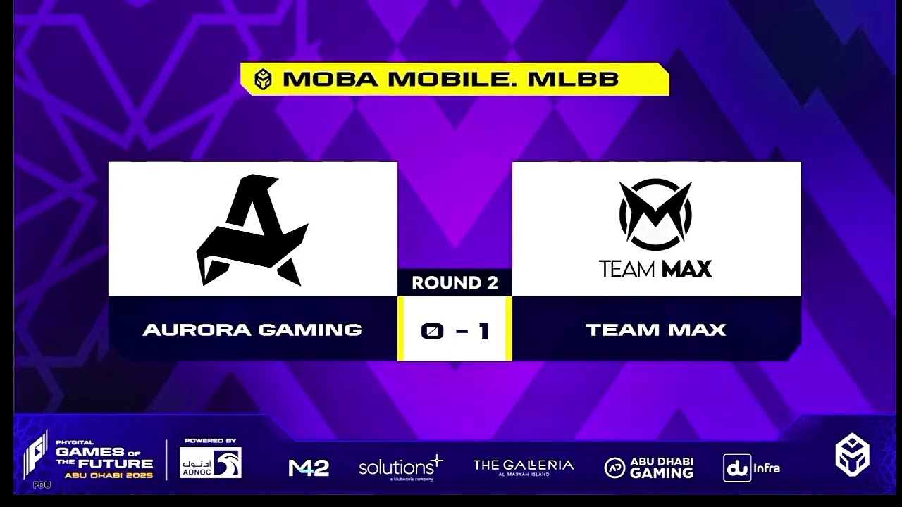 TEAM MAX VS AURORA GAMING TURKEY | GROUP STAGE | MATCH 2 | GAMERS OF THE FUTURE 