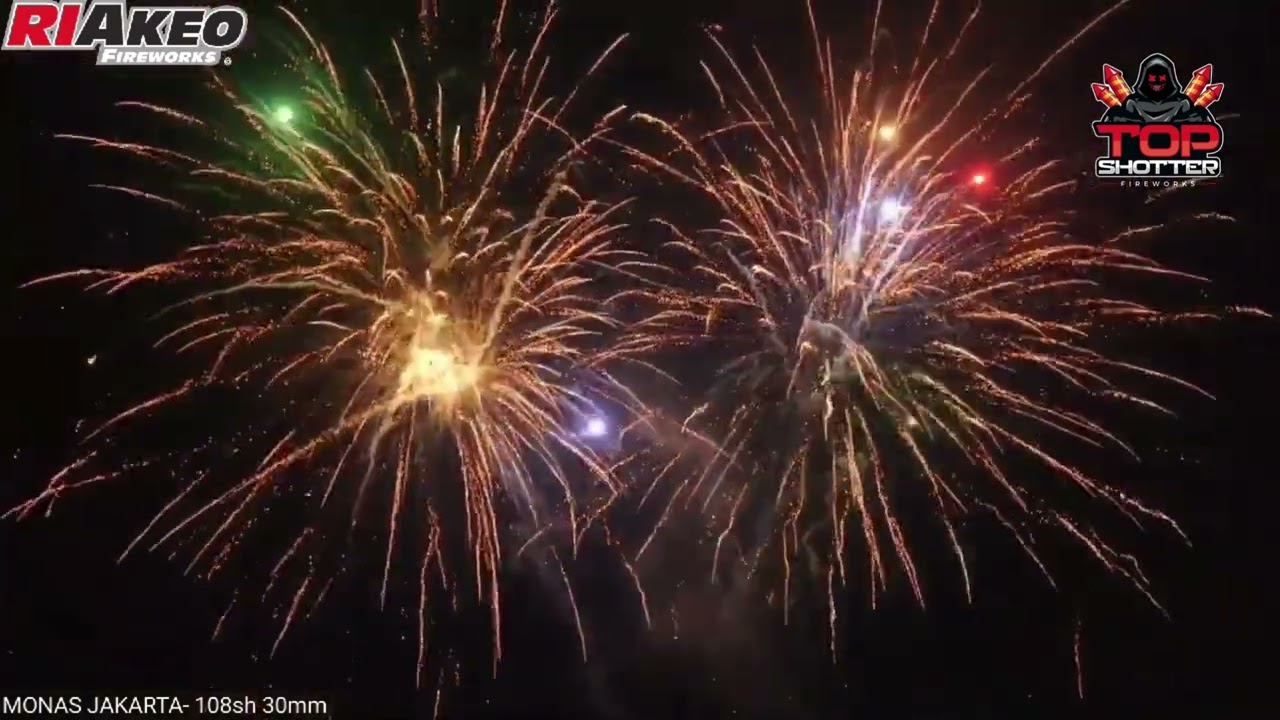 Monas Jakarta by Riakeo Fireworks | Top Shotter Fireworks